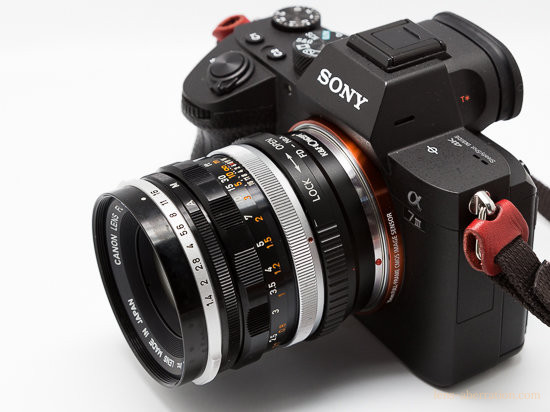 07121cmrk Canon F-1 + New FD 50mm F1.4 MF一眼レフ フイルムカメラ