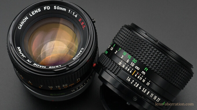 新旧比較】Canon FD50mm F1.4を撮り比べ – 収差Love