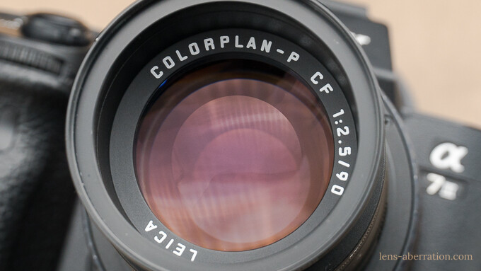 【プロジェクターレンズ】Leica COLORPLAN-P CF 90mm F2.5 レビュー