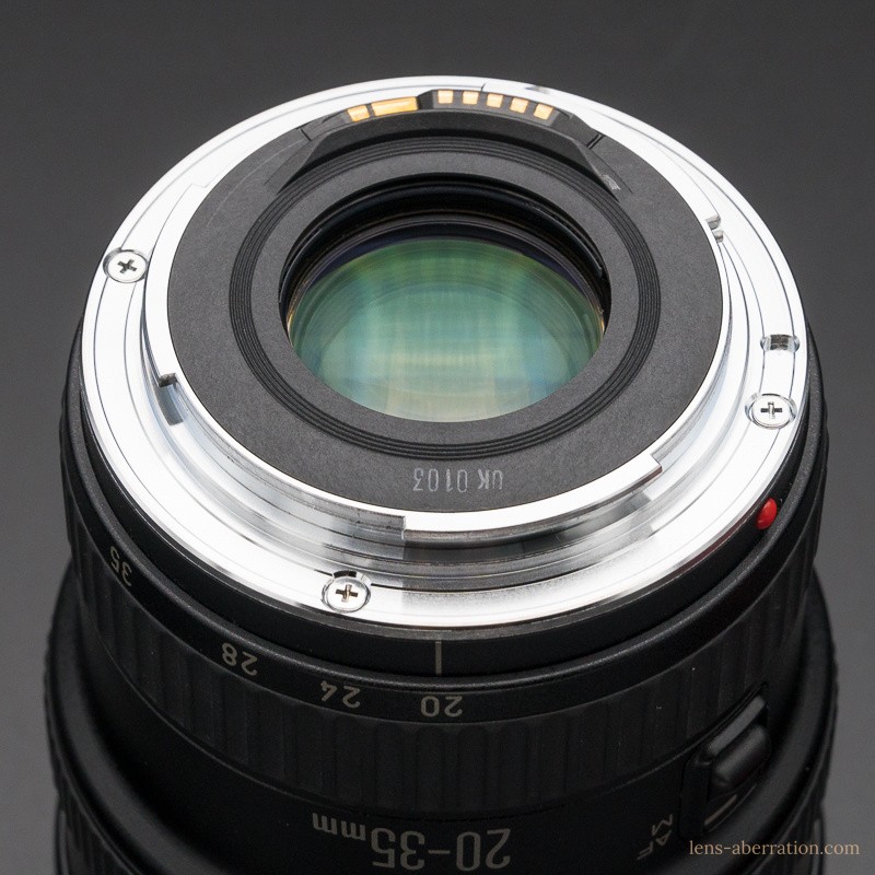 広角ズーム】Canon EF 20-35mm F2.8 L 外観レビュー – 収差Love