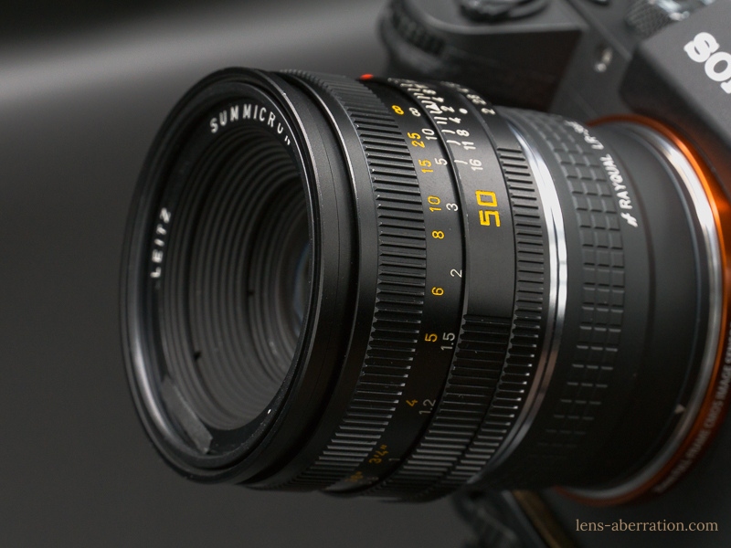 ライカ】Leica SUMMICRON-R 50mm F2 Type II 外観レビュー – 収差Love