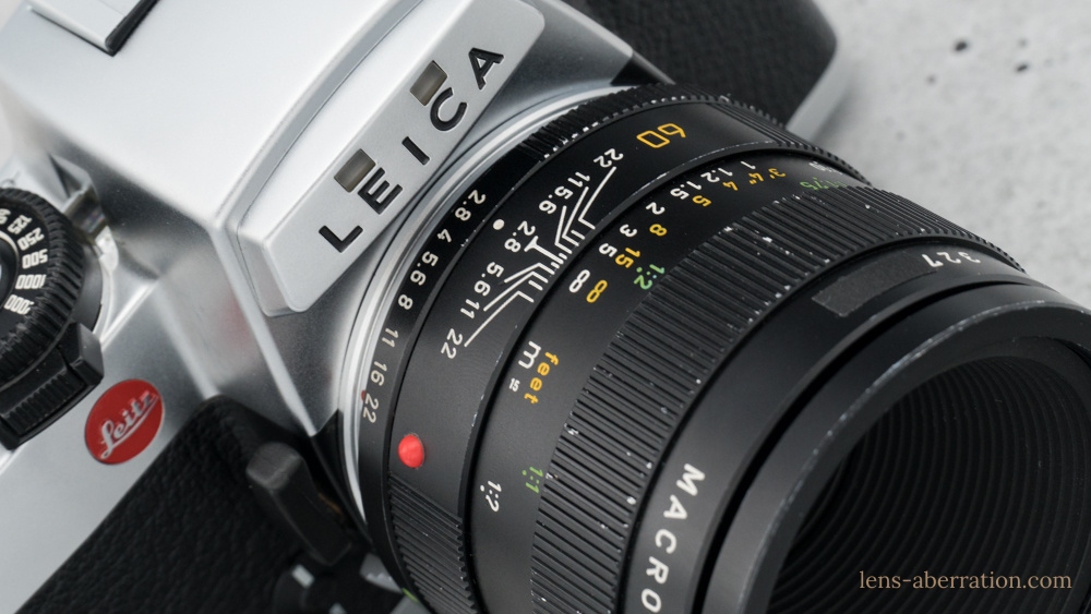 【ライカマクロ】LEICA MACRO-ELMARIT-R 60mm F2.8 外観レビュー